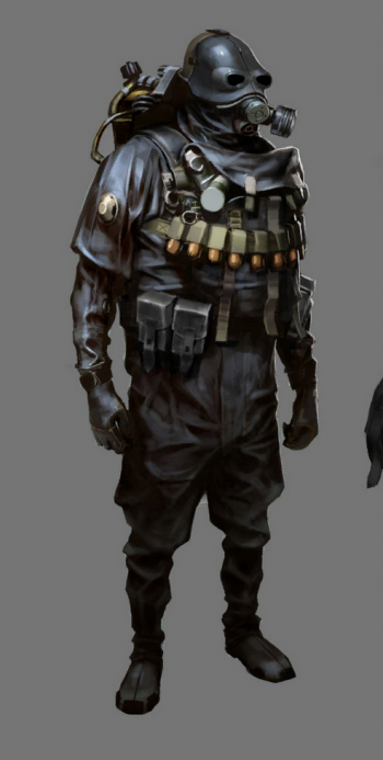 Combine Soldier Concept Art